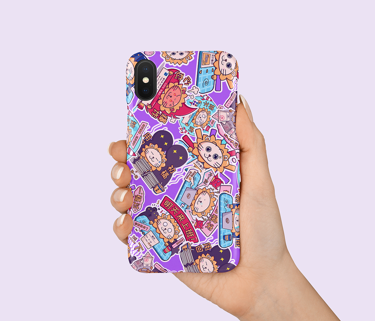 英特尔创意设计贴纸——设计狮的日常（图ZMTczMTg0NTgw） - 艺术插画 - 站酷设计师大希瓜原创素材 - 站酷ZCOOL