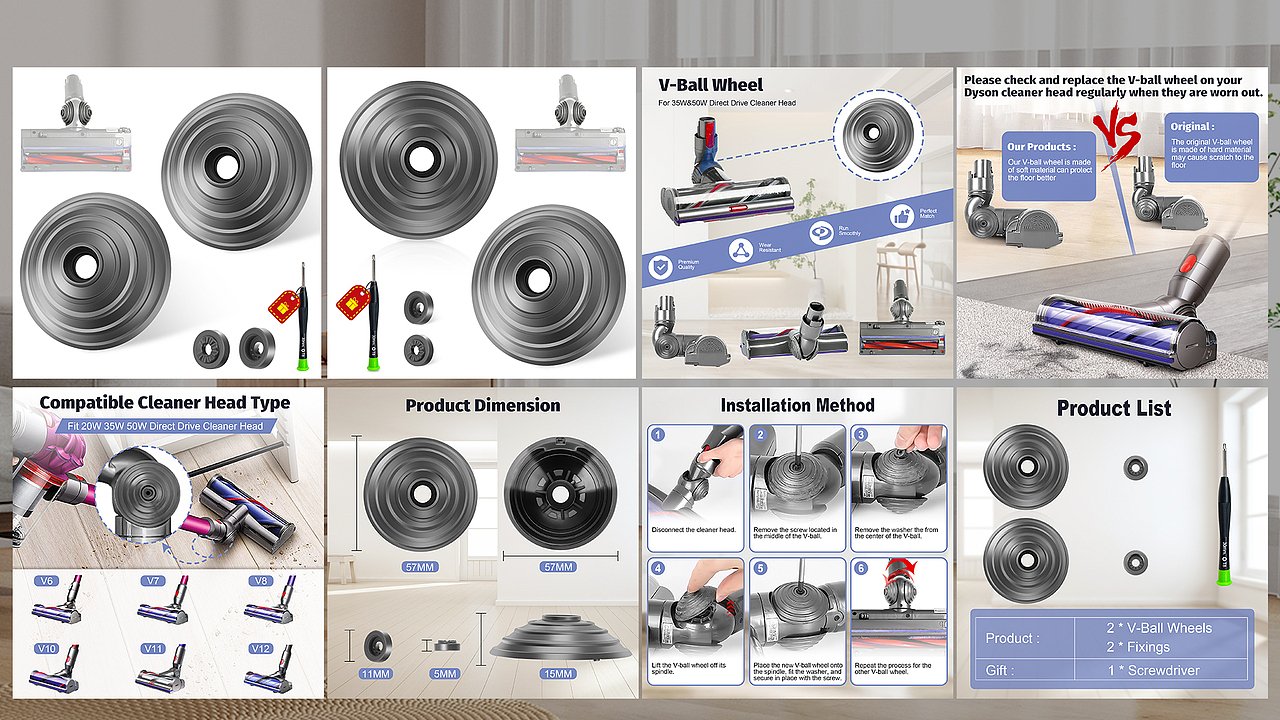 亚马逊-吸尘器配件