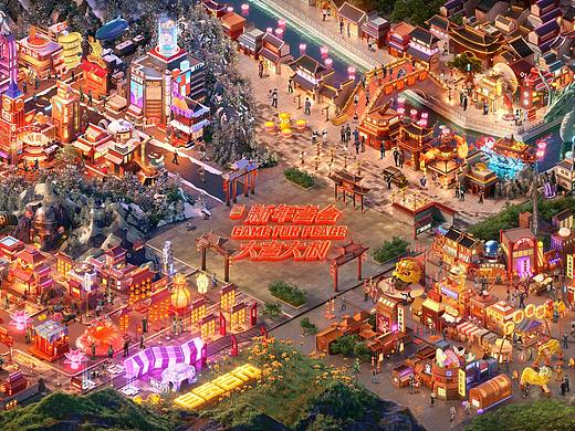 INFINI | 这个春节，我们造了一座纵横四方的线上吉市