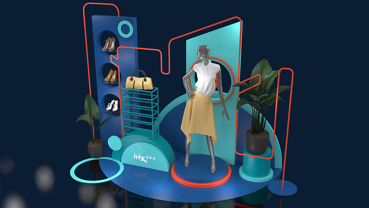 橱窗/服装dp点展示