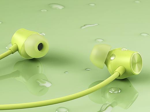 【产品渲染--realme Buds Wireless】