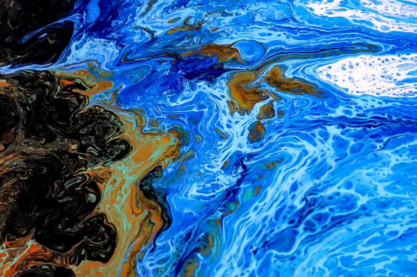 最近玩的流体画