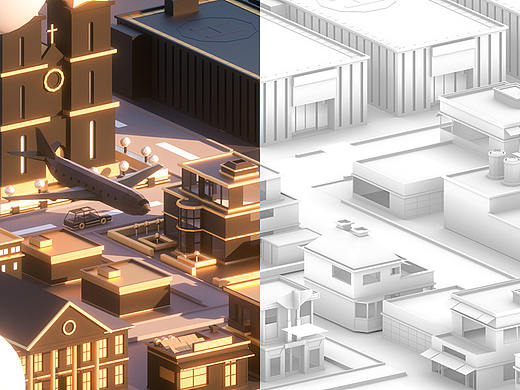 来一波C4D小作品