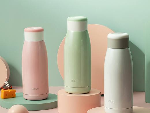 电商产品拍摄 韩式情侣可爱少女心保温杯