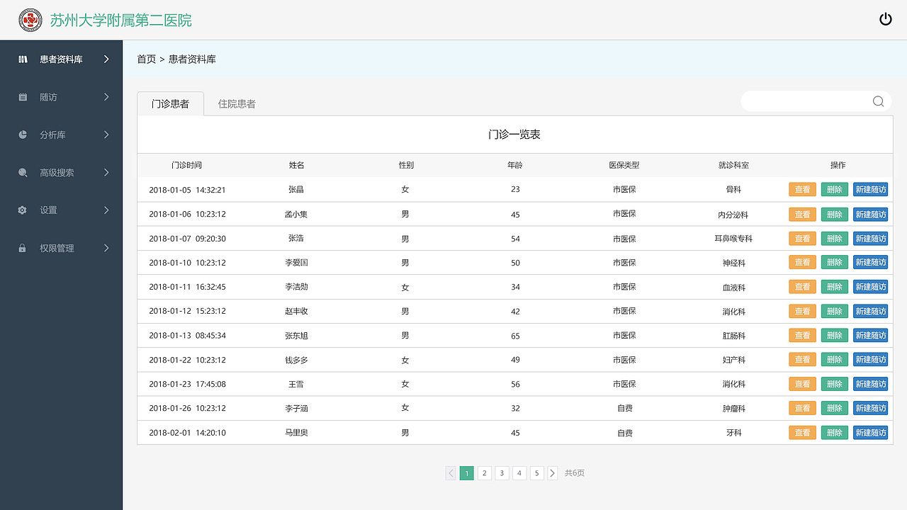 医院后台系统（图ZMTEzODYyODQ4） - 其他网页 - 站酷设计师小小秦原创素材 - 站酷ZCOOL