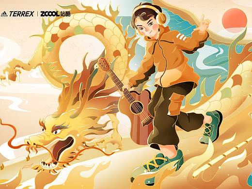 龍的傳人——長城文化（個人主頁-ZNTYxMTMyNDQ=） - 圖案 - 站酷設計師卡菲原創(chuàng)素材 - 站酷ZCOOL