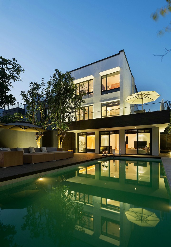 昆山花桥度假别墅-新中式