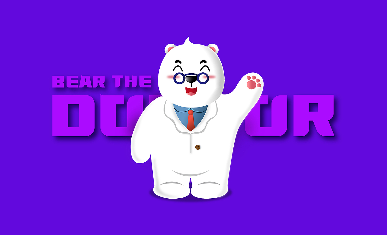 婴幼儿营养品卡通形象设计