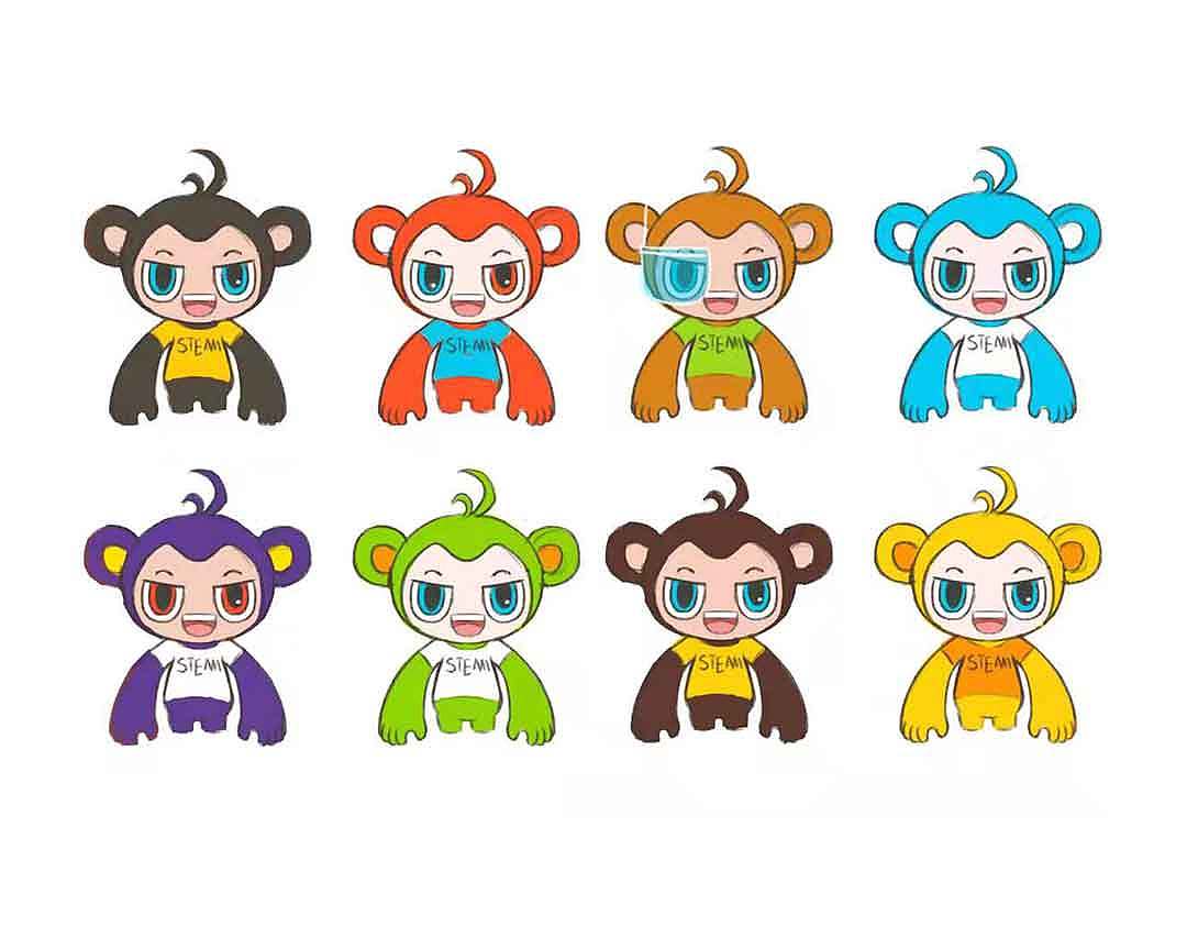 猿码星球卡通形象