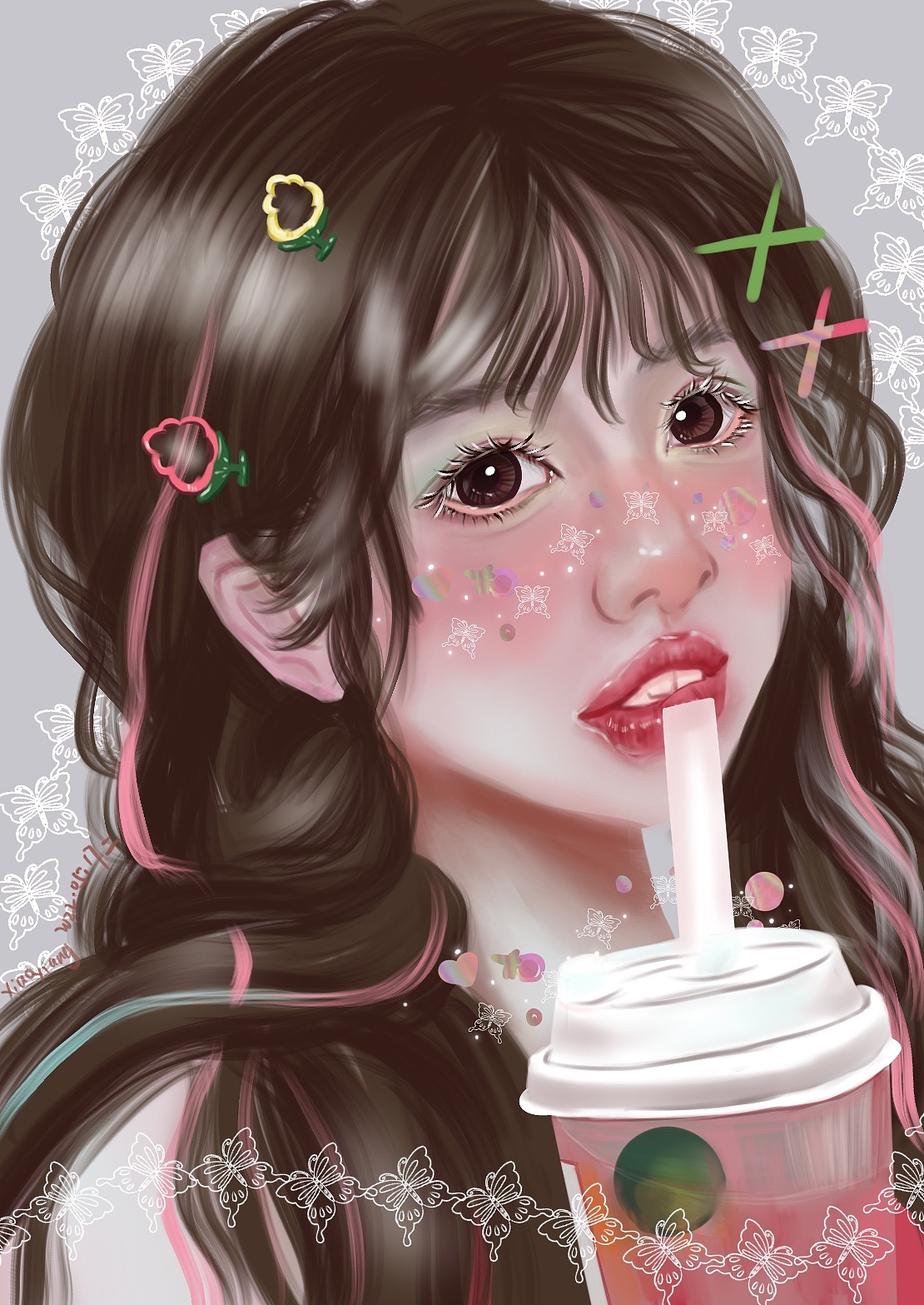 近日厚涂头像梳理