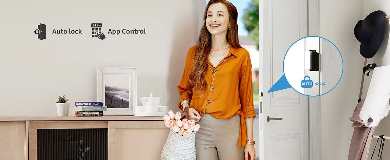 亚马逊指纹锁建模渲染主图设计美工修图