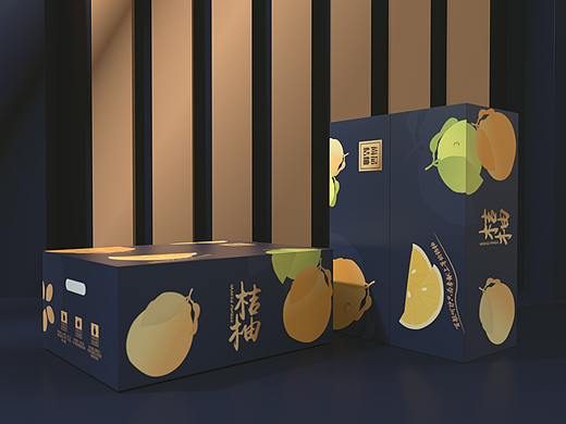 桔柚包装盒、甜心柚包装盒、橙子橘子春见水果通用礼盒