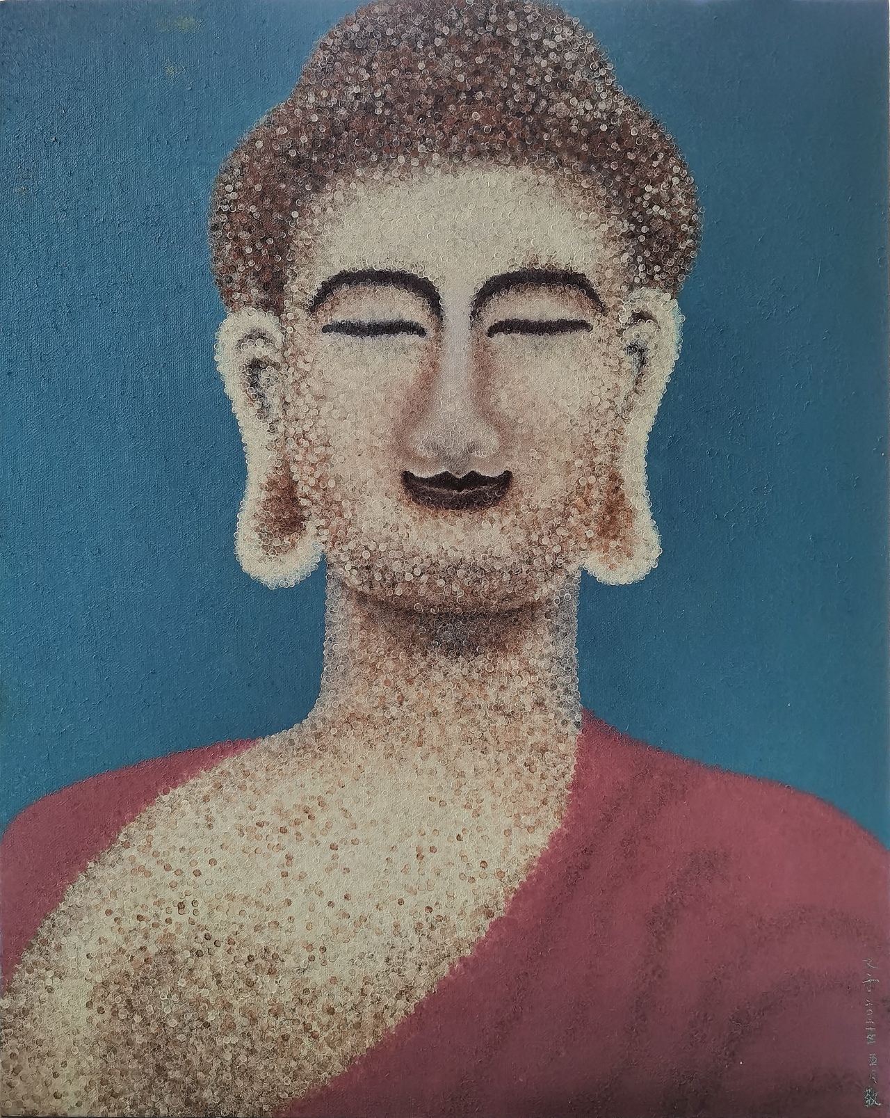 佛悦（图ZMjU4MDg1NTk2） - 绘画 - 站酷设计师南蛮文子原创素材 - 站酷ZCOOL