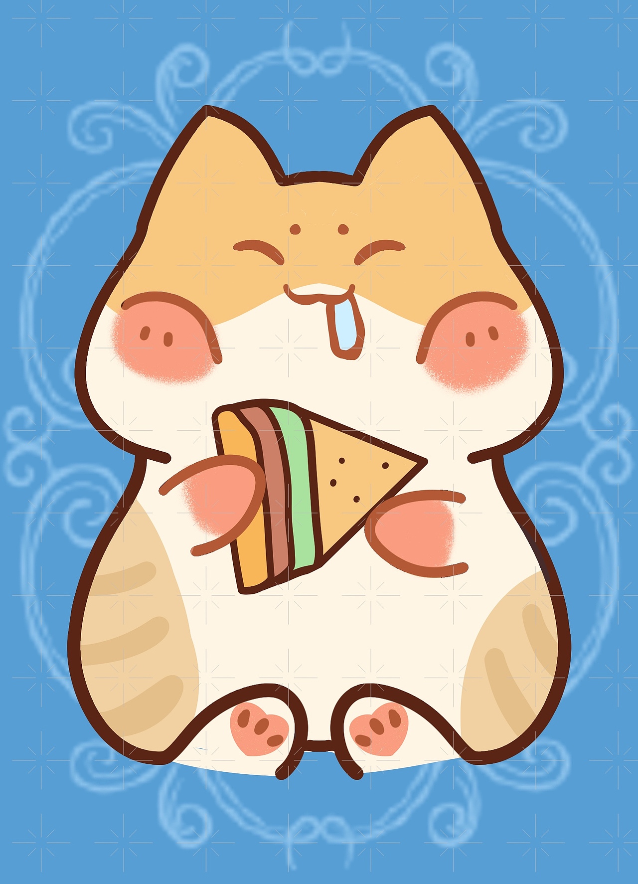 猫咪快餐店食物插画Ip设计（图ZMzgzNTg3Nzky） - 商业插画 - 站酷设计师竹子呐呐原创素材 - 站酷ZCOOL