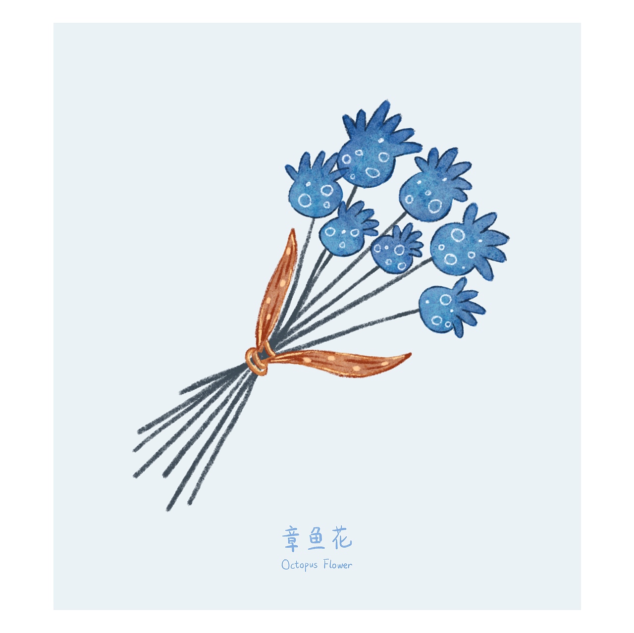 儿童插画|美人鱼的宝箱