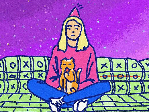 * 喵 ~（個人主頁-ZMjYzNTg5NzY=） - 藝術(shù)插畫 - 站酷設(shè)計師Jel_夏原創(chuàng)素材 - 站酷ZCOOL