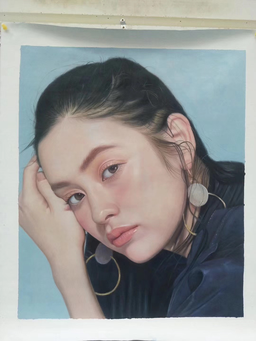 油画肖像（图ZMzgxNzA5ODM2） - 绘画 - 站酷设计师小南瓜画油画原创素材 - 站酷ZCOOL