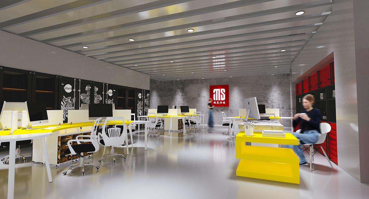 近期作品 ——《视觉传媒公司》（图ZMjU2ODYzNjgw） - 商业空间设计 - 站酷设计师刘木生原创素材 - 站酷ZCOOL