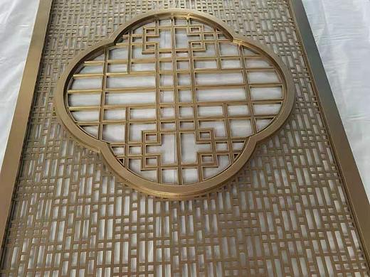通化不锈钢屏风 酒店屏风隔断