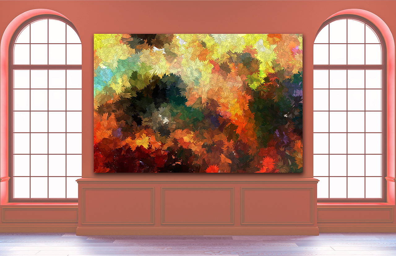 家的壁画 —— 1 绚丽多彩（图ZMjg5NjQ1ODA4） - 图案 - 站酷设计师许文军眼里星辰原创素材 - 站酷ZCOOL