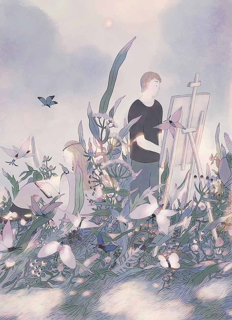 木言-《空桑》（图ZMTcxNjI5NTM2） - 绘本 - 站酷设计师木言木言木言原创素材 - 站酷ZCOOL