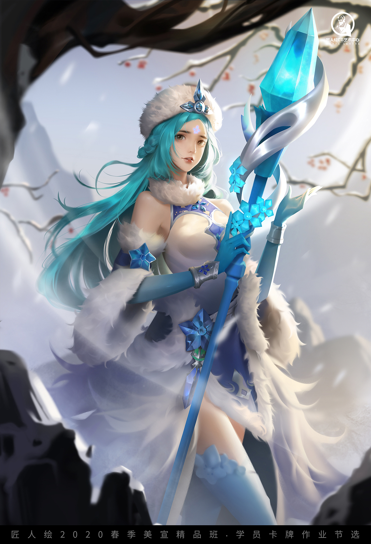 【匠人绘】20春游戏原画美宣班·学生卡牌作业节选一