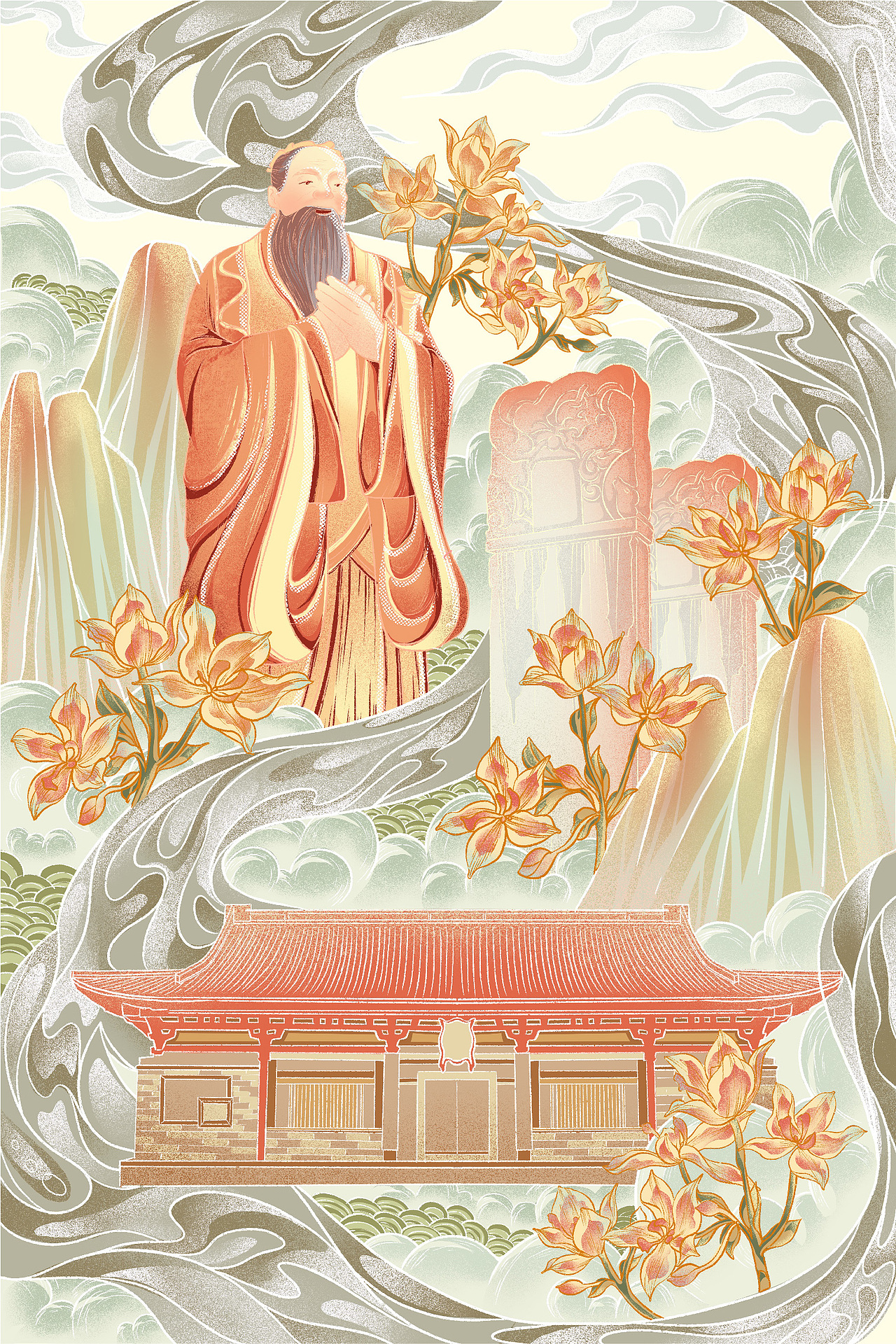 正定游礼（图ZMjE2NTkzNjcy） - 宣传物料 - 站酷设计师ZJZ_Luooooo原创素材 - 站酷ZCOOL