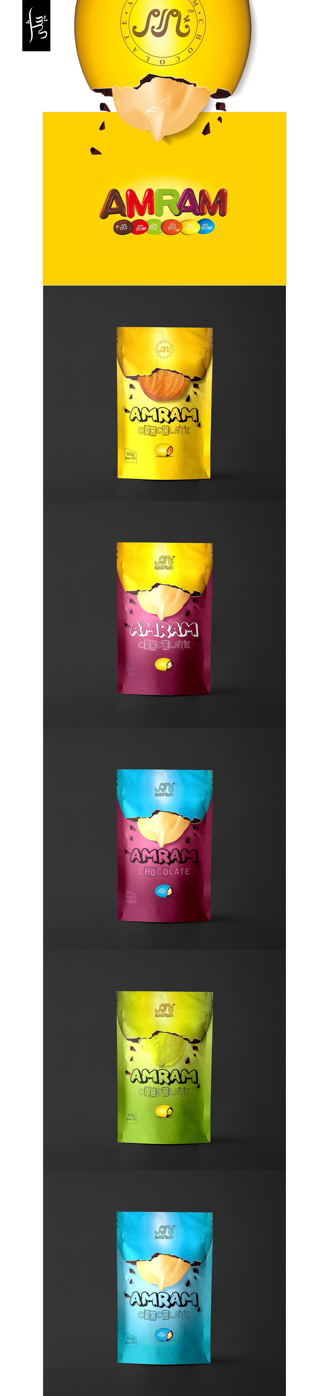 巧克力“amram”（图ZMTI1NDI2ODY0） - 包装 - 站酷设计师NuraliYasin原创素材 - 站酷ZCOOL