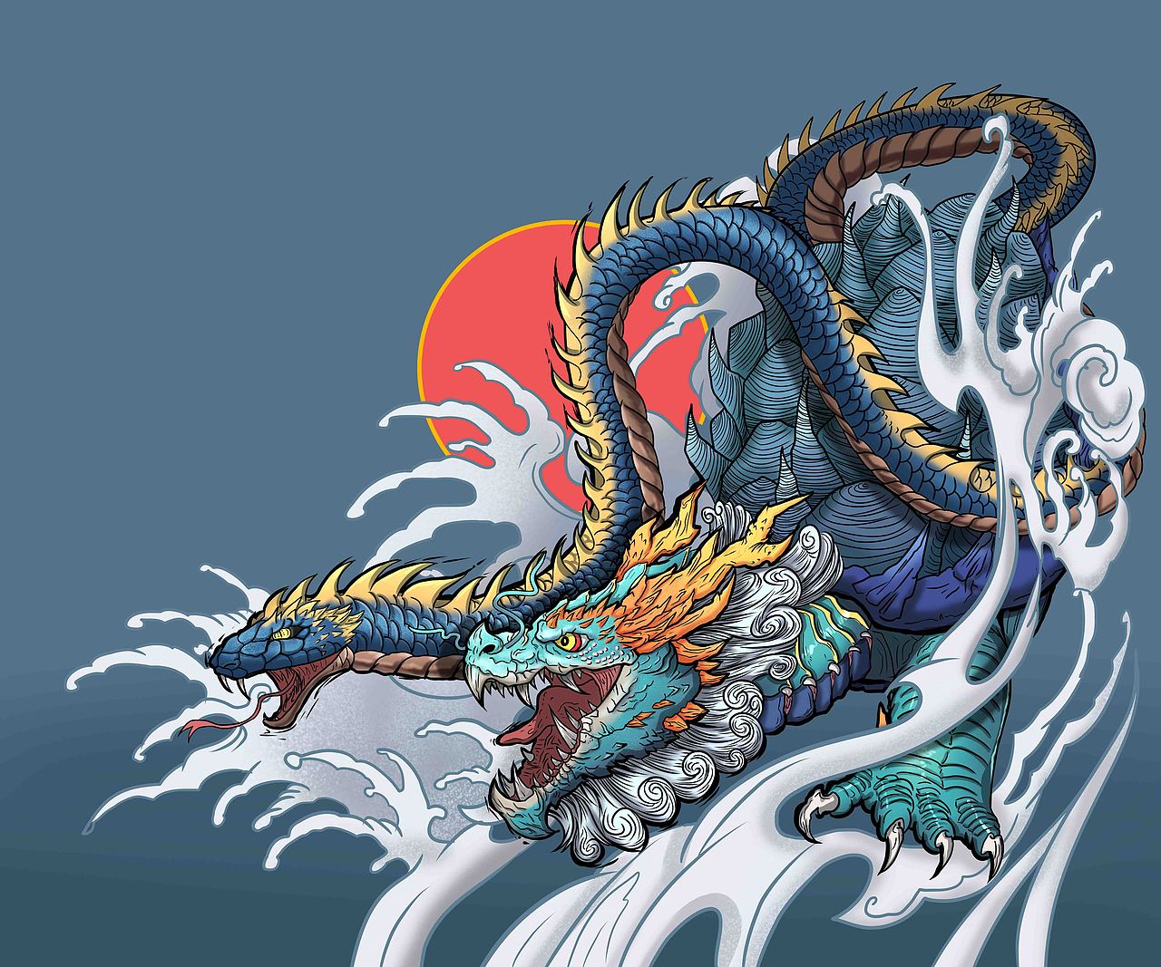 鬼怪（图ZMTk2MzIwODA4） - 商业插画 - 站酷设计师表你有无原创素材 - 站酷ZCOOL