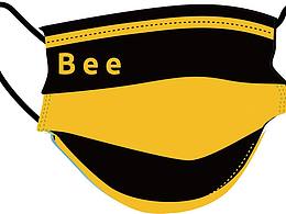 為疫情設計了一口罩，有點不好看，大家勿噴