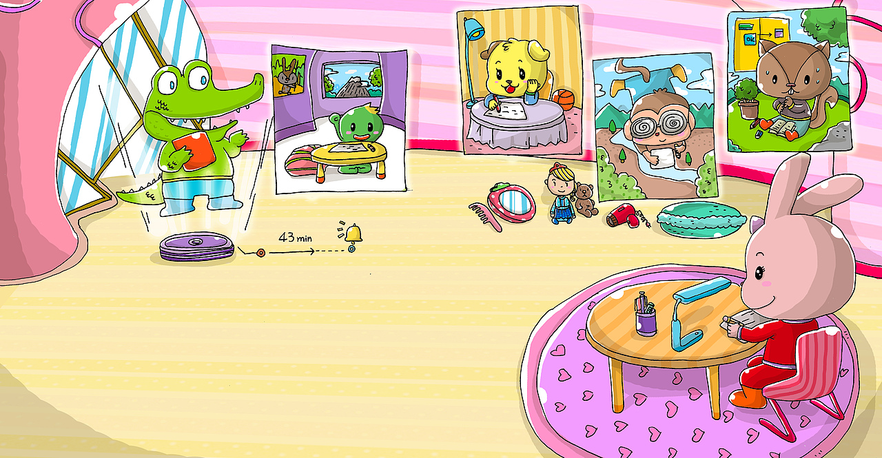 [儿童插画] Future New Life 未来新生活（图ZNDY5MDM4ODQ=） - 儿童插画 - 站酷设计师dizzi原创素材 - 站酷ZCOOL