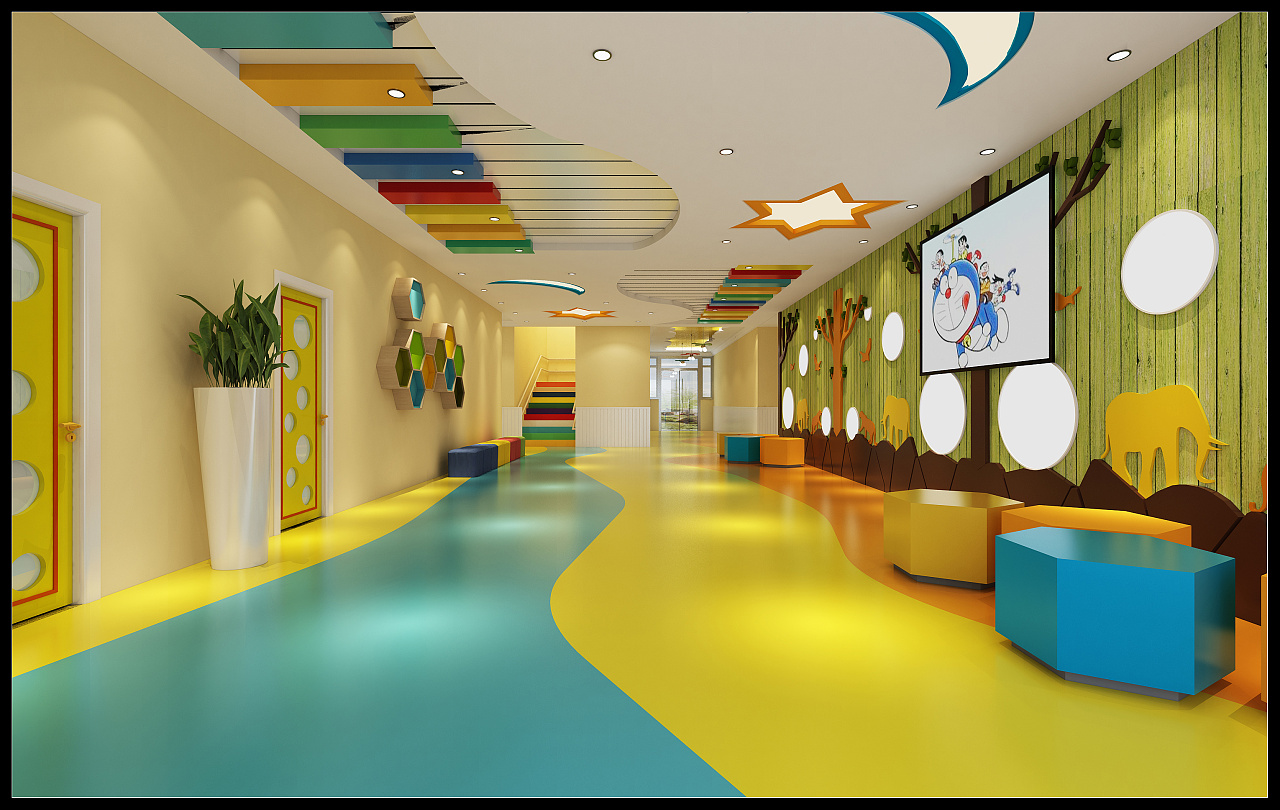 1992效果图幼儿园