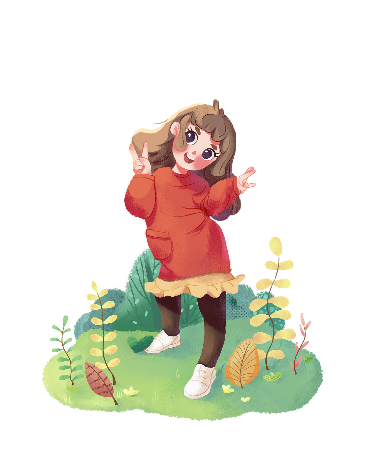 2020年儿童插画总结 人物——小场景——故事绘本封面