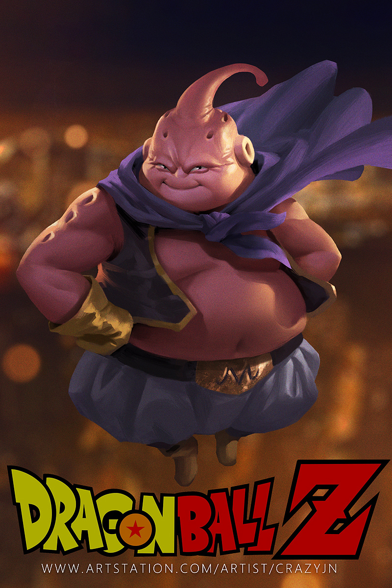 魔人布欧[附作画视频]（图ZNzE3MDE4NjQ=） - 游戏原画 - 站酷设计师疯景原创素材 - 站酷ZCOOL