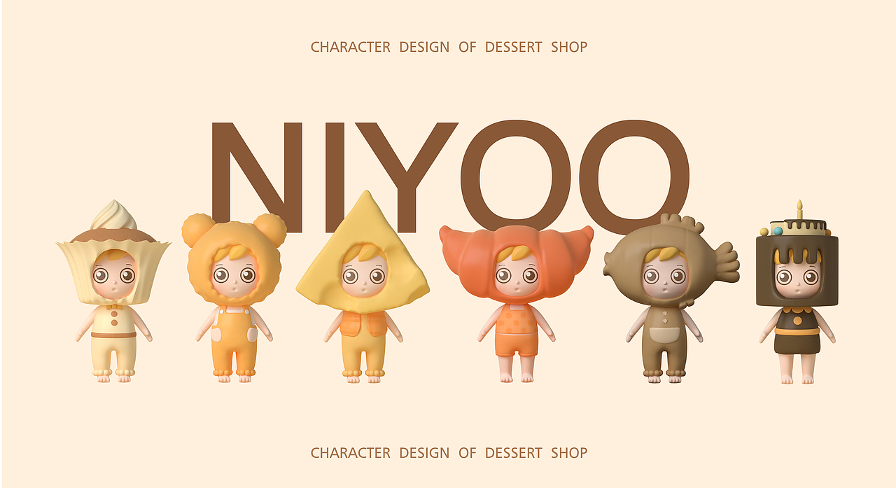 IP 形象创作 | NIYOO（图ZMjQ0Mzc4NTAw） - IP形象 - 站酷设计师JJJSPEY原创素材 - 站酷ZCOOL