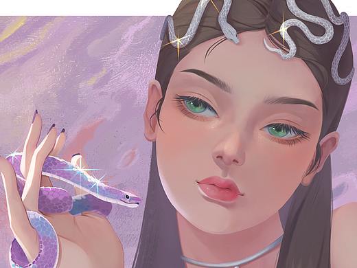 SNAKE（个人主页-ZNTM2Mzk2NTI=） - 创作习作 - 站酷设计师鹿九酱原创素材 - 站酷ZCOOL