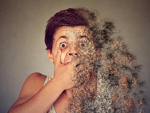 人物海报溶解效果