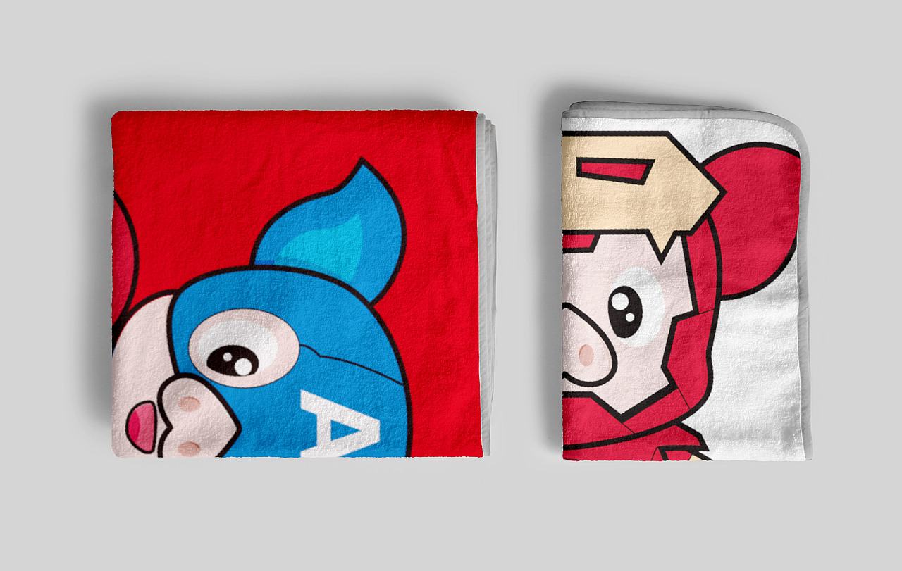 IP形象——博博豬（圖ZMTkwMTIzMzE2） - IP形象 - 站酷設(shè)計(jì)師BeckyYuan_原創(chuàng)素材 - 站酷ZCOOL