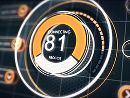 AE仿制国外经典UI动效