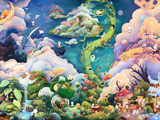 JOURNEY OF DREAMS·2021年月度主题合集（个人主页-ZNTcyMTQ3ODQ=） - 儿童插画 - 站酷设计师蒙斯特monster原创素材 - 站酷ZCOOL