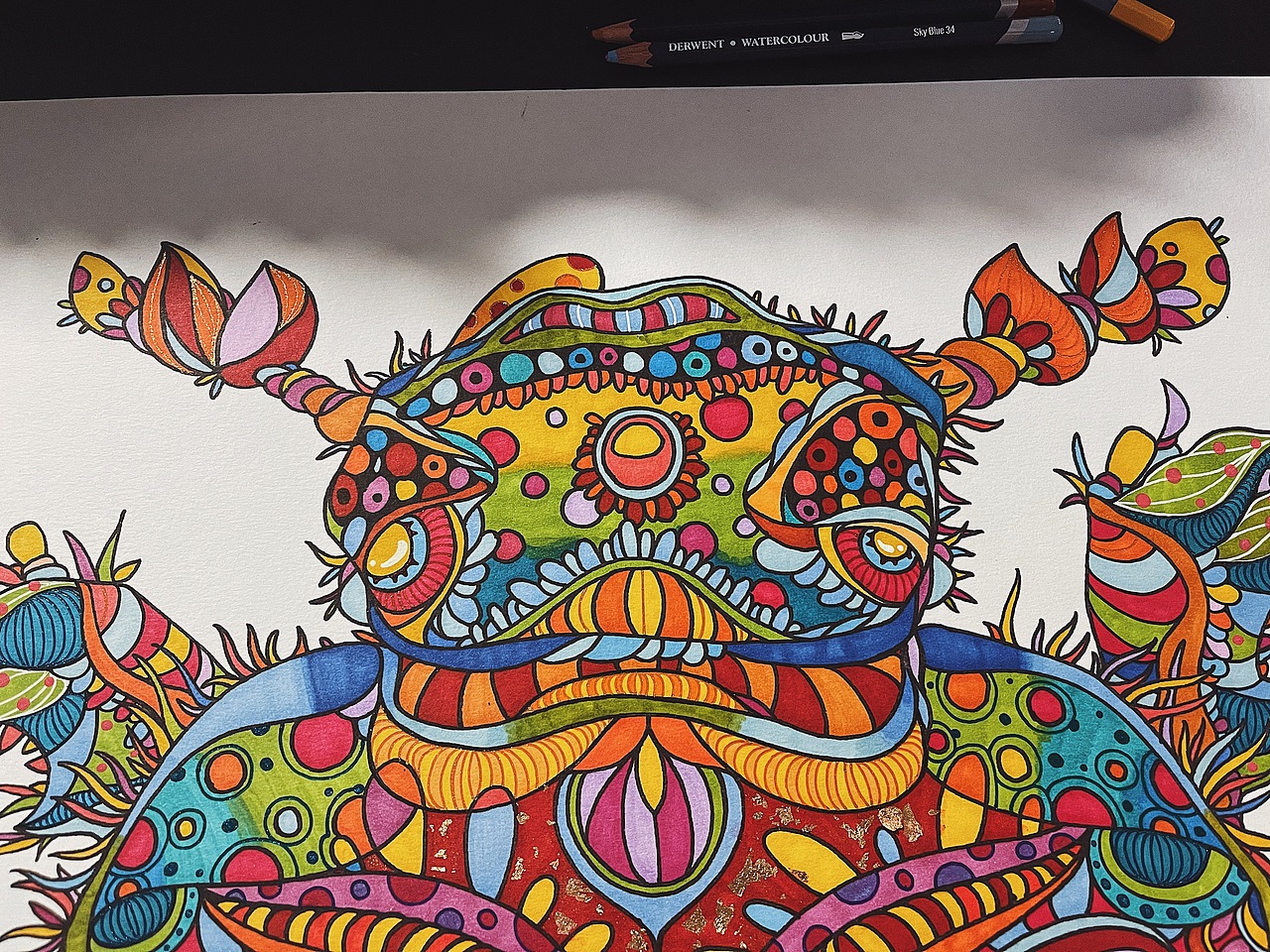 《可爱的生命》-昆虫系列-01（图ZMzA0MzU5NDg4） - 绘画 - 站酷设计师李子双原创素材 - 站酷ZCOOL