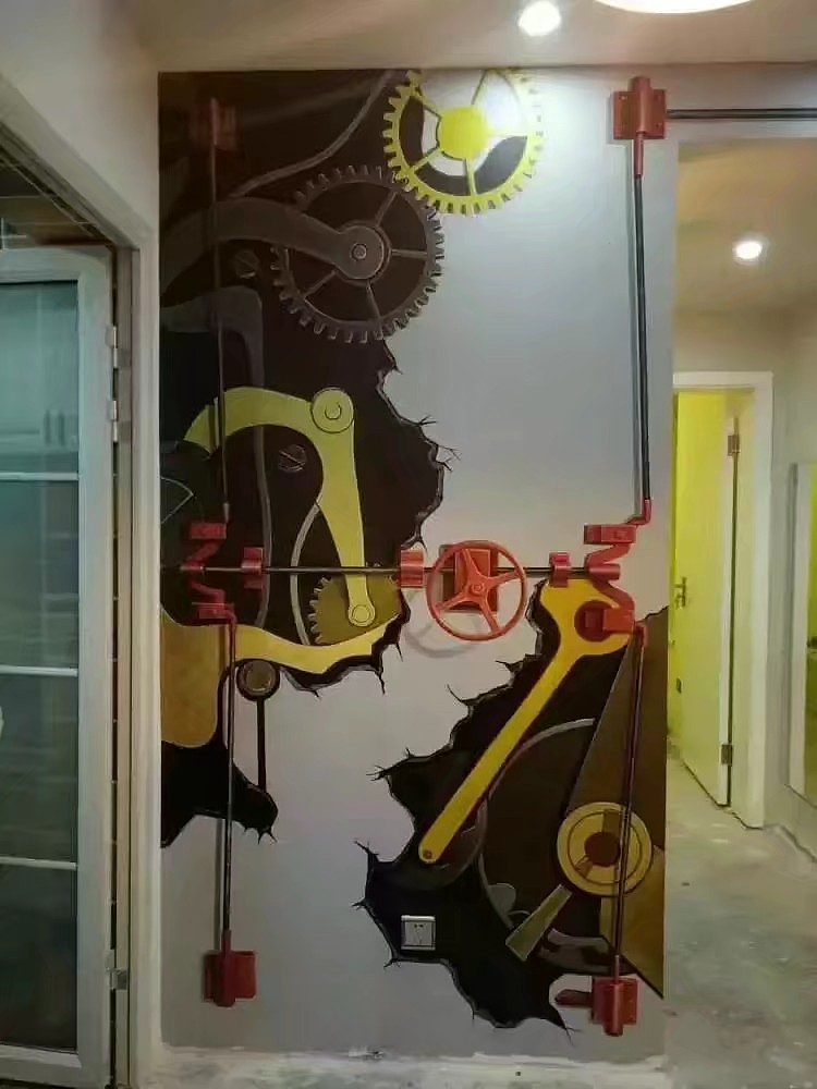 工业风的齿轮（图ZMTA5OTQ0MTg4） - 新锐潮流插画 - 站酷设计师北海青芥原创素材 - 站酷ZCOOL