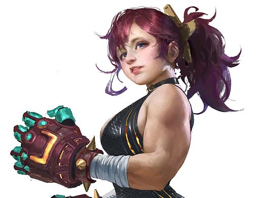 拳击少女