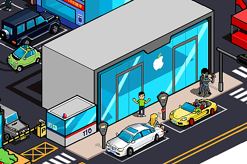 余兴丨第一次制作像素画，2.5D纯鼠标绘制（图ZMTAwNDg0NDIw） - 像素画 - 站酷设计师CNTSE原创素材 - 站酷ZCOOL