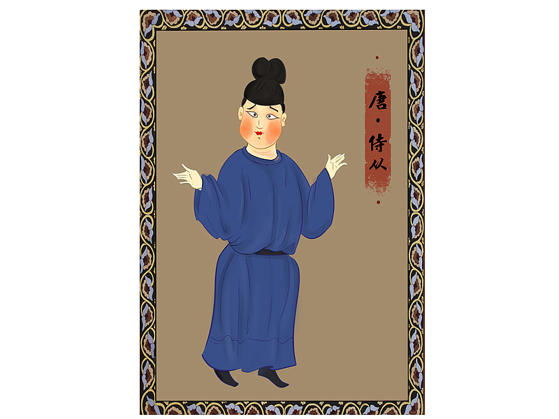 萌萌哒仕女图（图ZMTE4ODMxOTA4） - 创作习作 - 站酷设计师豆豆逗咧原创素材 - 站酷ZCOOL