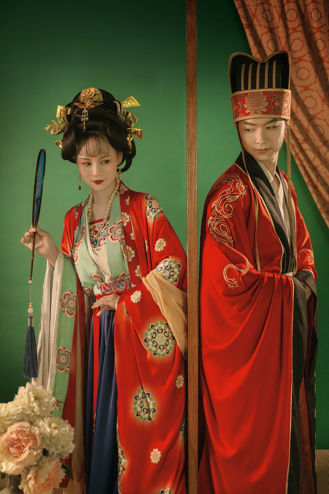 唐制婚服|摄影|人像摄影|秦韵摄影_原创作品-站酷(zcool)