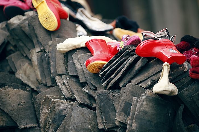 在黎平这样的孩子和老人有很多