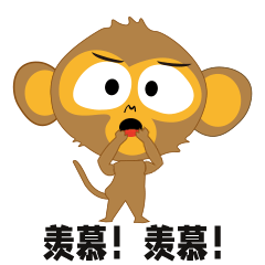 大头猴子碎碎念（图ZMjc4MTU3MDcy） - 网络表情 - 站酷设计师杰澳不逊原创素材 - 站酷ZCOOL