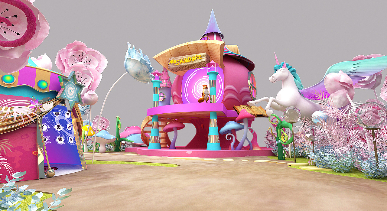 ERICA 仙境之旅（图ZMTQ3OTU3NjAw） - 场景 - 站酷设计师芋儿哥原创素材 - 站酷ZCOOL