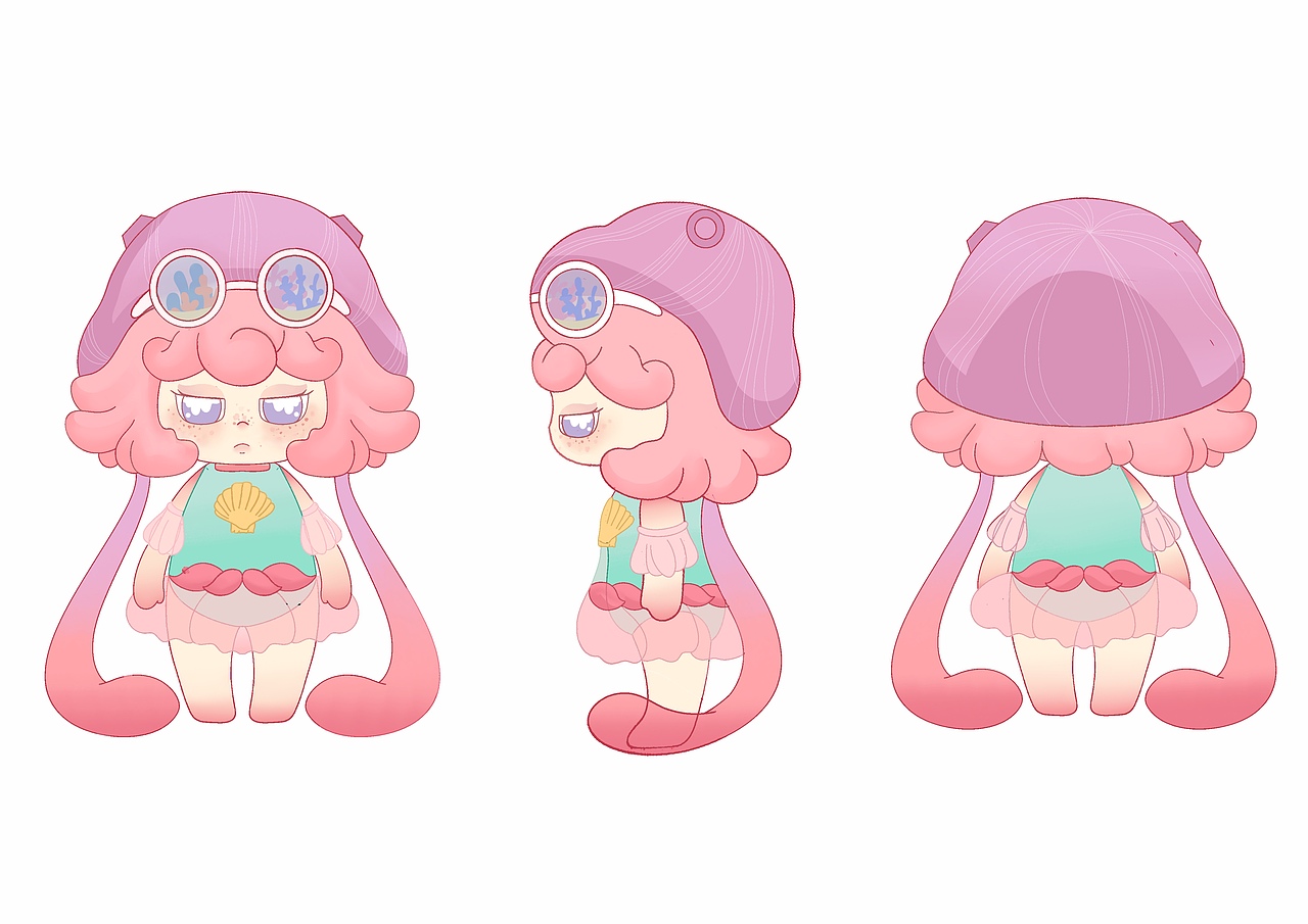 个人原创IP形象泡沫（图ZMzE3NjE4Njcy） - 人物/生物 - 站酷设计师是小懒啊原创素材 - 站酷ZCOOL